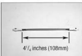 4½ inches (108mm)