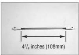 4½ inches (108mm)