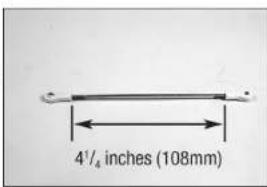 4½ inches (108mm)