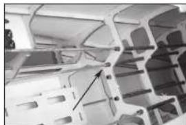 Hangar 9 Ki43 Oscar 60cc - RUDDER LINKAGE INSTALLATION - 2