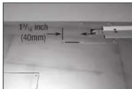 1% inch (40mm)