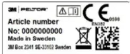 Peltor WS Alert XPI - HOMOLOGATIONS - 1