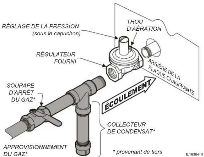 Wells H2412G - INSTALLATION DE LA PLAQUE CHAUFFANTE - 1