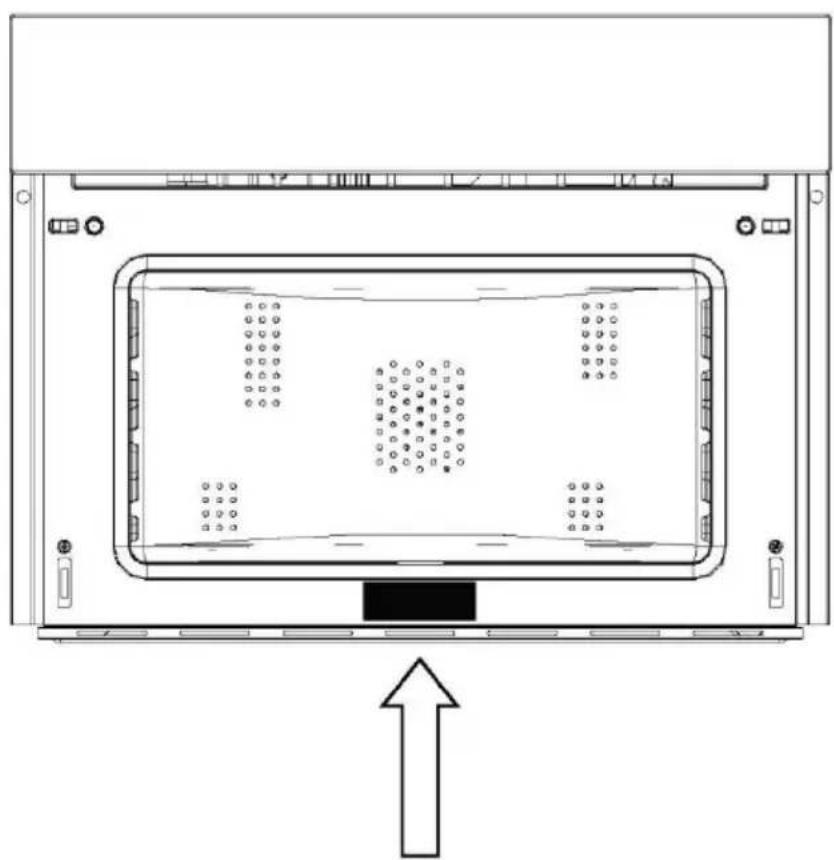 HOOVER HMC34C5M0 - LOCATIE SERIENUMMERETIKET: - 1