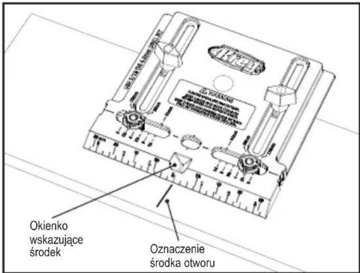 Kreg Cabinet Hardware Jig - Korzystanie z szablonu - 1