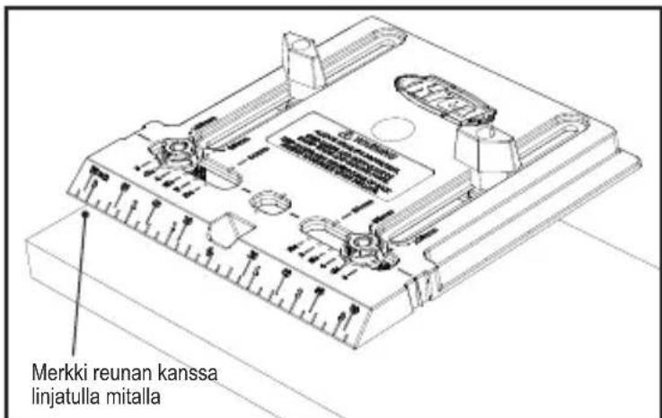 Kreg Cabinet Hardware Jig - Lisakohdistusominaisuksia: - 1