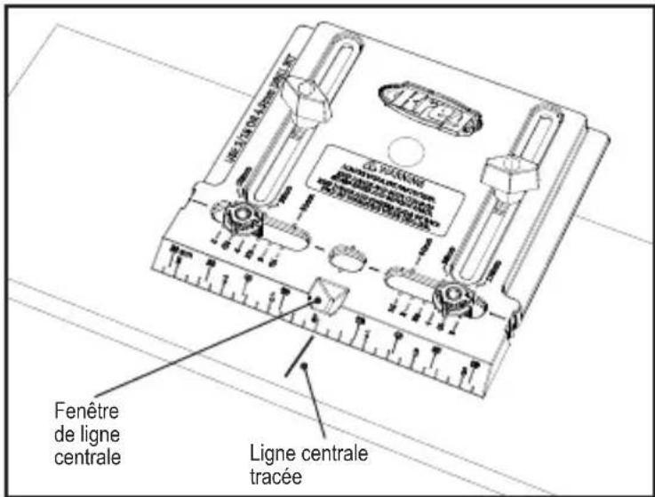 Kreg Cabinet Hardware Jig - Utilisation du gabarit - 1