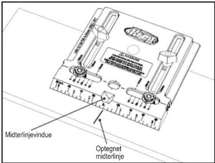 Kreg Cabinet Hardware Jig - Sådan bruges skabelonen - 1
