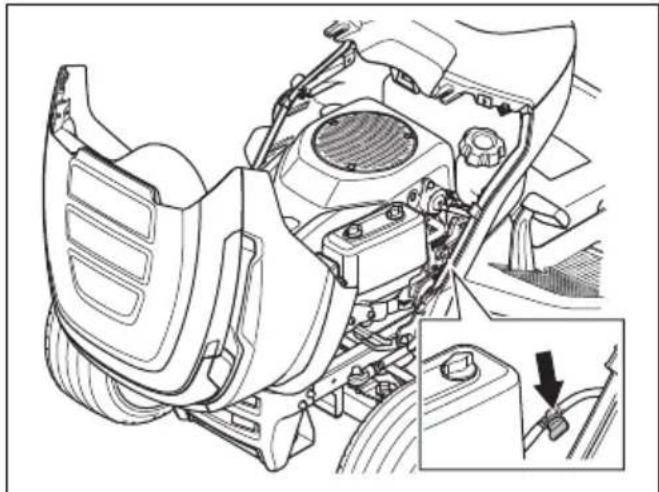 HUSQVARNA TS 114 - Zu erledigen, bevor Sie das Gerät starten - 2