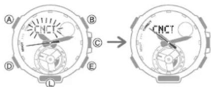 CASIO GShock GSTB300 - - Sélection d'une ville pour l'heure mondiale - 2