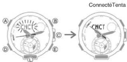 CASIO GShock GSTB300 - Configuration du réglage de la montre - 1