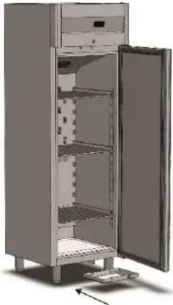 Scancool GUR600W - MONTAGGIO DEGLI ACCESSORI - 2