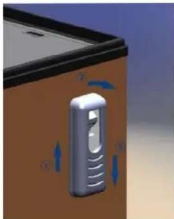 Scancool GUR600W - Localisation de l'équipement - 6