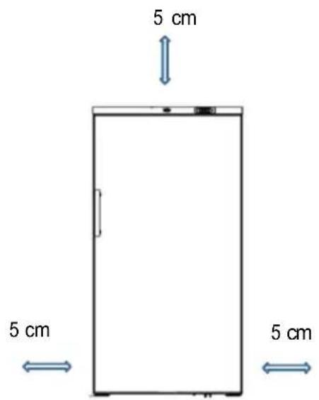 Scancool GUR600W - PLACERING AF UDSTYRET - 1