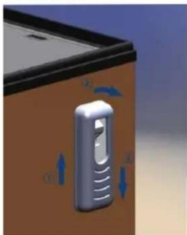 Scancool GUR600W - MONTAGGIO DEGLI ACCESSORI - 4