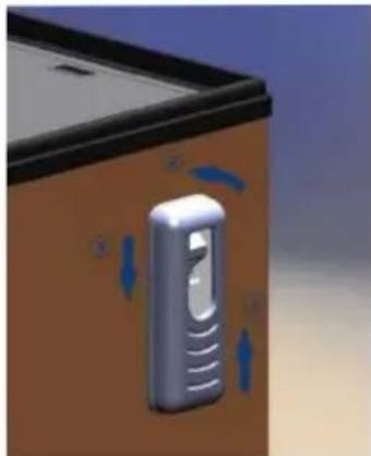 Scancool GUR600W - Localisation de l'équipement - 5