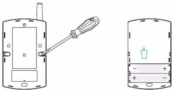 Chuango WI210 - Change Batteries - 1
