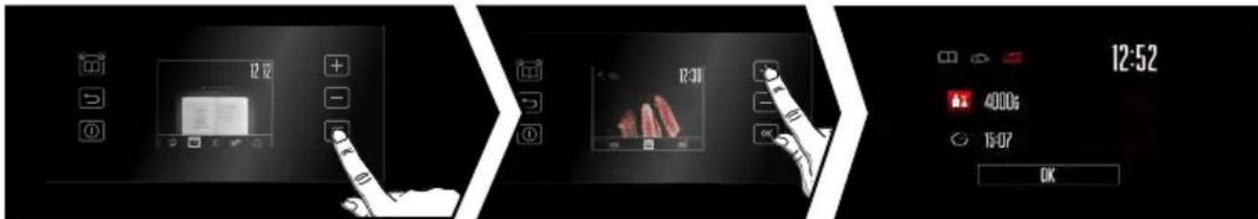 BRANDT BOP7568LX - LA FUNZIONE "RICETTE" - 1