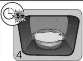 BRANDT BOP7568LX - Receita com fermento (consoante o modelo) - 4