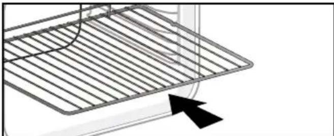 BRANDT BOP7568LX - - Rost mit Kippschutz - 1