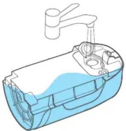 MIDEA X6 - Remplissage du réservoir d'eau propre - 2