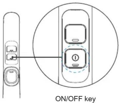 ON/OFF key