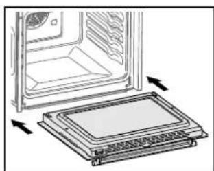 Linarie Bordeaux LABO71MPX - Attaching the door to the oven - 1