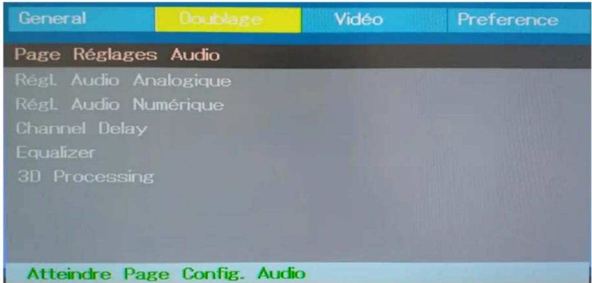 D-JIX Homeplay 10 - Interface de l'onglet doublage - 1