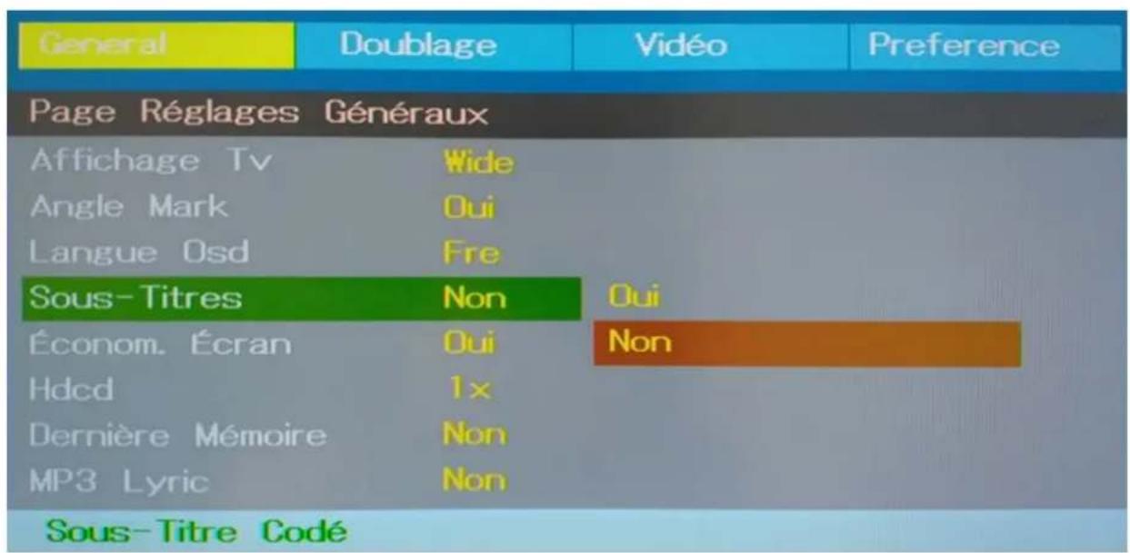 D-JIX Homeplay 10 - Interface de l'onglet général - 1