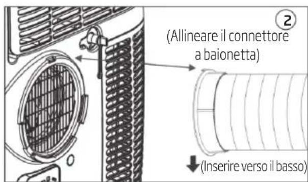 BEKO BP109C - Introduzione all'installazione del tubo di scarico - 2