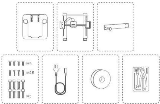 Anker Make M5 - ZUSAMMENBAU DES DRUCKERS - 1