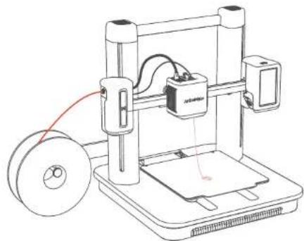 Anker Make M5 - CHARGEMENT DU FILAMENT - 4