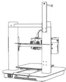 Anker Make M5 - SCHRITT 3. Installieren des Filamenthalters - 1