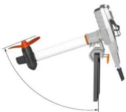 Torqeedo Travel 603 - Upptippning av motorn - 1