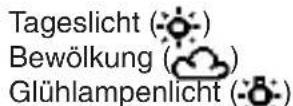 OLYMPUS Camedia D230 - Weißabgleich-Einstellungen - 1