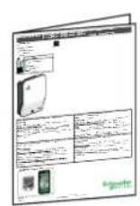 SCHNEIDER EVlink Wallbox Plus EVH3S3P02K - Contents / Contenu de la boîte / Inhalt / Innhold - 2