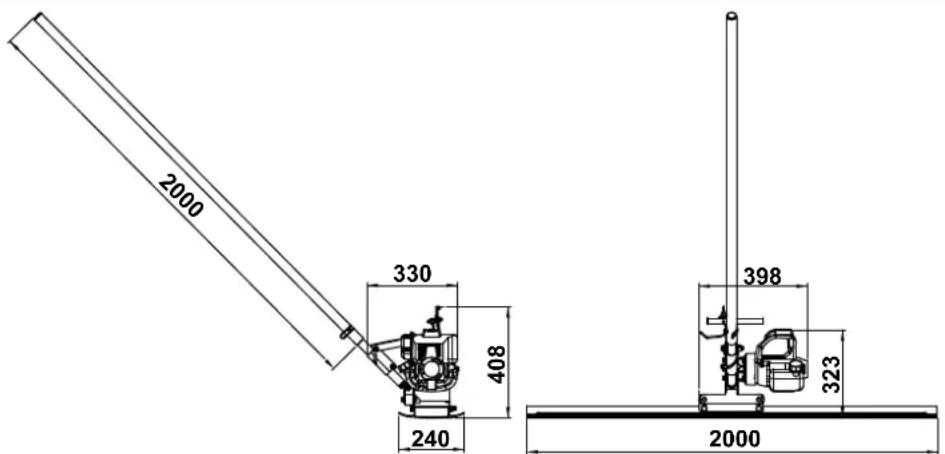 ALTRAD BELLE Midi Screed 200 - Caractéristiques Techniques - 1