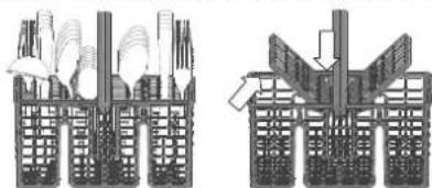 WHIRLPOOL W8I HT58 T - CUTLERY BASKET - 1