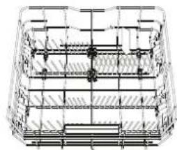 WHIRLPOOL W8I HT58 T - PANIER INFÉRIEUR - 2