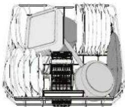 WHIRLPOOL W8I HT58 T - PANIER INFÉRIEUR - 1