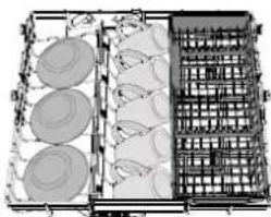 WHIRLPOOL W8I HT58 T - TOP RACK - 3