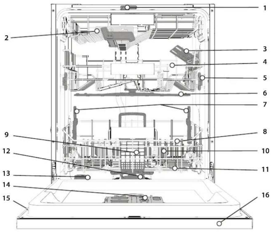 WHIRLPOOL W8I HT58 T - TOOTE KIRJELDUS - 1