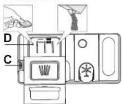 WHIRLPOOL W8I HT58 T - EINFULLEN DES SPÜLMITTELS - 1