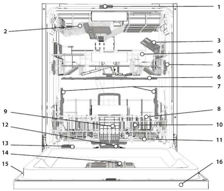 WHIRLPOOL W8I HT58 T - DESCRIPTION DU PRODUIT - 1