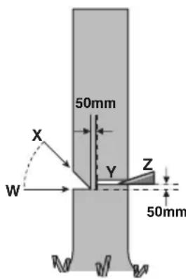 KRESS KG347E.9 - Esecuzione del taglio di abbattimento - 1