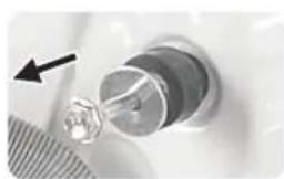 PROLINE FP1012WH - Removing transit bolts - 2