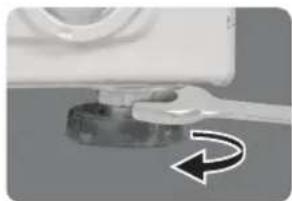 PROLINE FP1012WH - Levelling the appliance - 1