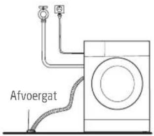 PROLINE FP1012WH - De afvoerslang installeren - 1