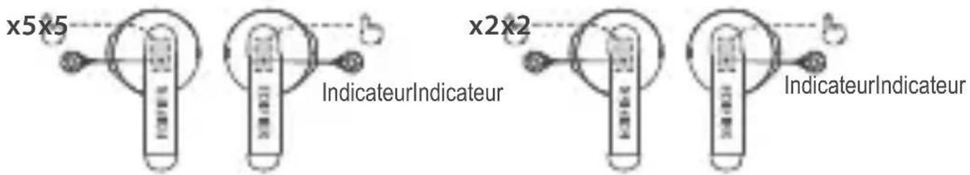 EDIFIER W100T - Connexion à gauche et à droite (Branchement à d'autres écouteurs W100T) - 1