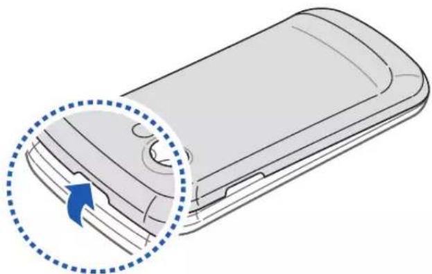 GOOGLE Nexus S - Ouvrir le cache de la batterie du téléphone - 1